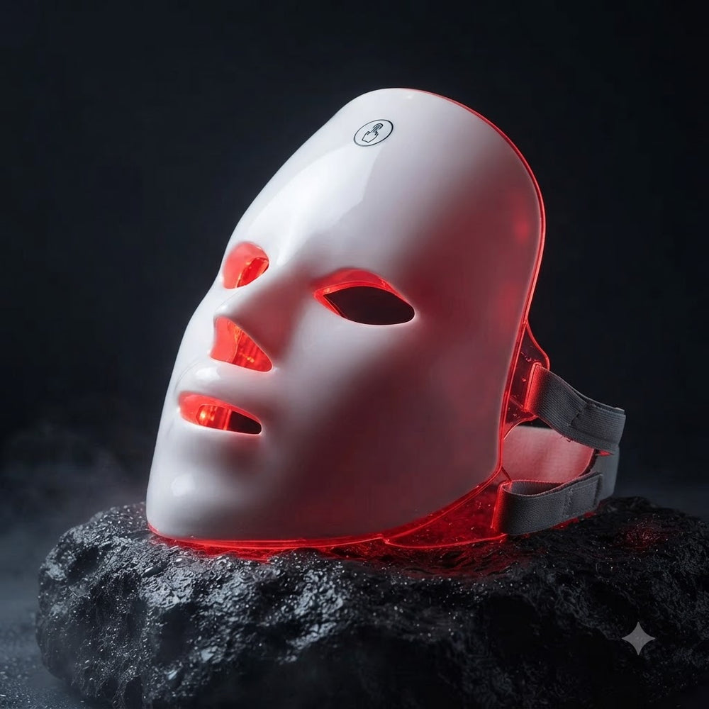 Wireless LED Photon Facial Mask Device